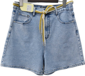 Шорты джинсовые женские DICESIL БАТАЛ оптом 25346819 6028-283