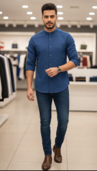 Рубашки мужские оптом 05129836 58-6