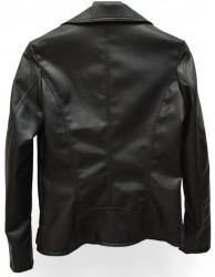 Куртки кожзам женские БАТАЛ оптом 24501369 811-50