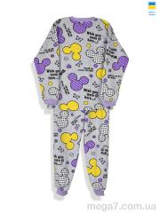 Пижама, Kir15 оптом 195362 сірий