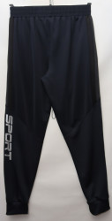 Спортивные штаны мужские (black) оптом 70958643 7005-71