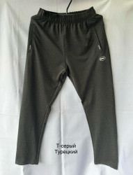 Спортивные штаны мужские (серый) оптом 73281094 01-10