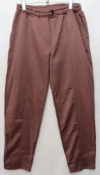 Спортивные штаны женские БАТАЛ на флисе оптом 83064152 2003-19