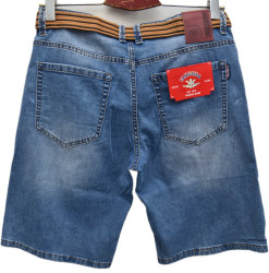 Шорты джинсовые мужские БАТАЛ оптом 20463187 7133-117