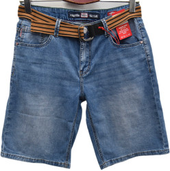 Шорты джинсовые мужские БАТАЛ оптом FANGSIDA 20463187 7133-117