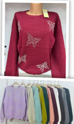 Свитера женские БАТАЛ оптом 18940567 2541-3