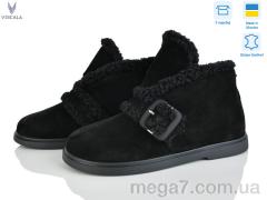 Ботинки, Viscala оптом 27779-1 чорний VL