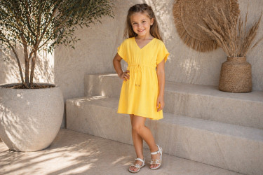 Пляжные туники детские оптом 28935107 043-19