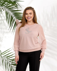 Лонгсливы женские ПОЛУБАТАЛ оптом 20743918 17189-205