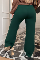 Спортивні штани жіночі (темно-зелений) оптом