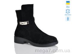 Ботинки, Sali оптом 81H чорний з. зима