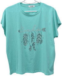 Футболки женские БАТАЛ оптом 02643791 1208-132