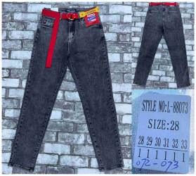 Джинсы женские LZYX JEANS ПОЛУБАТАЛ оптом 04692371 L-88073-36