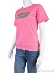 Футболка, Obuvok оптом OBUVOK 08789-6-1 pink