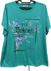 Футболки женские БАТАЛ оптом 62158039 281-115