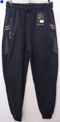 Спортивные штаны мужские на флисе  оптом 05824763 WK7128-9