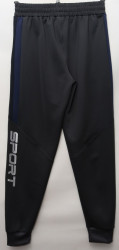 Спортивные штаны мужские (black) оптом 95716032 7005-69