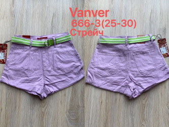 Шорты джинсовые женские VANVER оптом Vanver 46851209 666-3-3