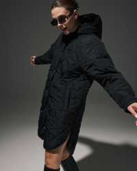 Куртки демисезонные женские (black) оптом 37489215 01-1