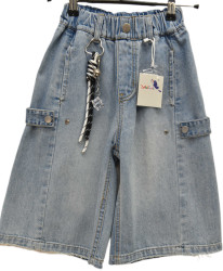 Шорты джинсовые подростковые оптом 72348195 9092-483
