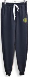 Спортивные штаны подростковые (темно-синий) оптом 03978124 02-44