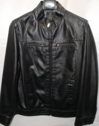 Куртки кожзам мужские FUDIAO (black) оптом 19586340 1811 -1A -97