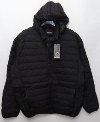 Куртки мужские LINKEVOGUE БАТАЛ (black) оптом QQN 43017286 2217-25