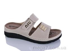 Шлепки, Sali-2 оптом 203-40 беж к.