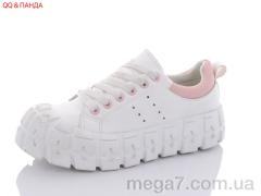 Кроссовки, QQ shoes оптом BK81 pink