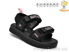 Босоножки, TOM.M оптом B1607 black-pink