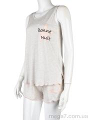 Пижама, Boni-Shop оптом 13489 beige
