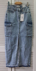Юбки джинсовые женские оптом Турция 01452936 03-6