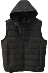 Жилетки чоловічі БАТАЛ (чорний) оптом 