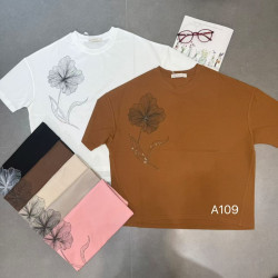 Футболки женские БАТАЛ оптом 31405926 109