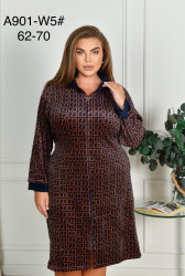 Халати жіночі БАТАЛ оптом XUE LI XIANG