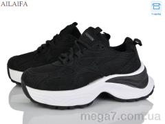 Кроссовки, Ailaifa оптом ROSA03 black