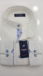 Рубашки мужские PASSERO оптом 39624801 02-30