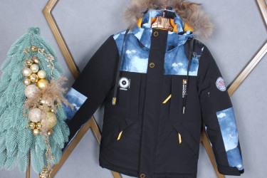 Куртки зимние подростковые оптом Китай 69350712 WK395-153