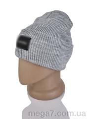 Шапка, Королева оптом 9-16 l.grey