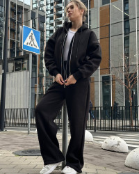 Спортивные костюмы женские на флисе оптом 18296345 939-199