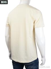 Футболка, BIG оптом 3707-0064-3 beige