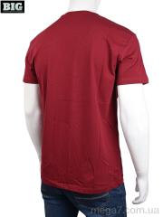 Футболка, BIG оптом 3707-0070-2 bordo
