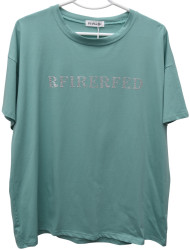 Футболки женские БАТАЛ оптом 57628319 505-95