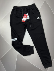 Спортивні штани (чорні) чоловічі оптом