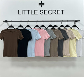 Футболки жіночі (шоколад) оптом Little Secret 