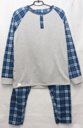 Ночные пижамы мужские с начесом оптом 51297084 04-9