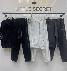 Спортивные костюмы мужские (графит) оптом 62947318 K1001-39