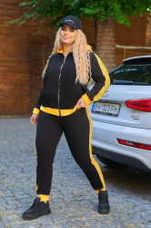 Спортивні костюми жіночі ПОЛУБАТАЛ на флісі оптом