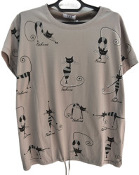 Футболки женские БАТАЛ оптом 46908531 26-15-160