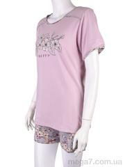 Пижама, Boni-Shop оптом 8022 violet
